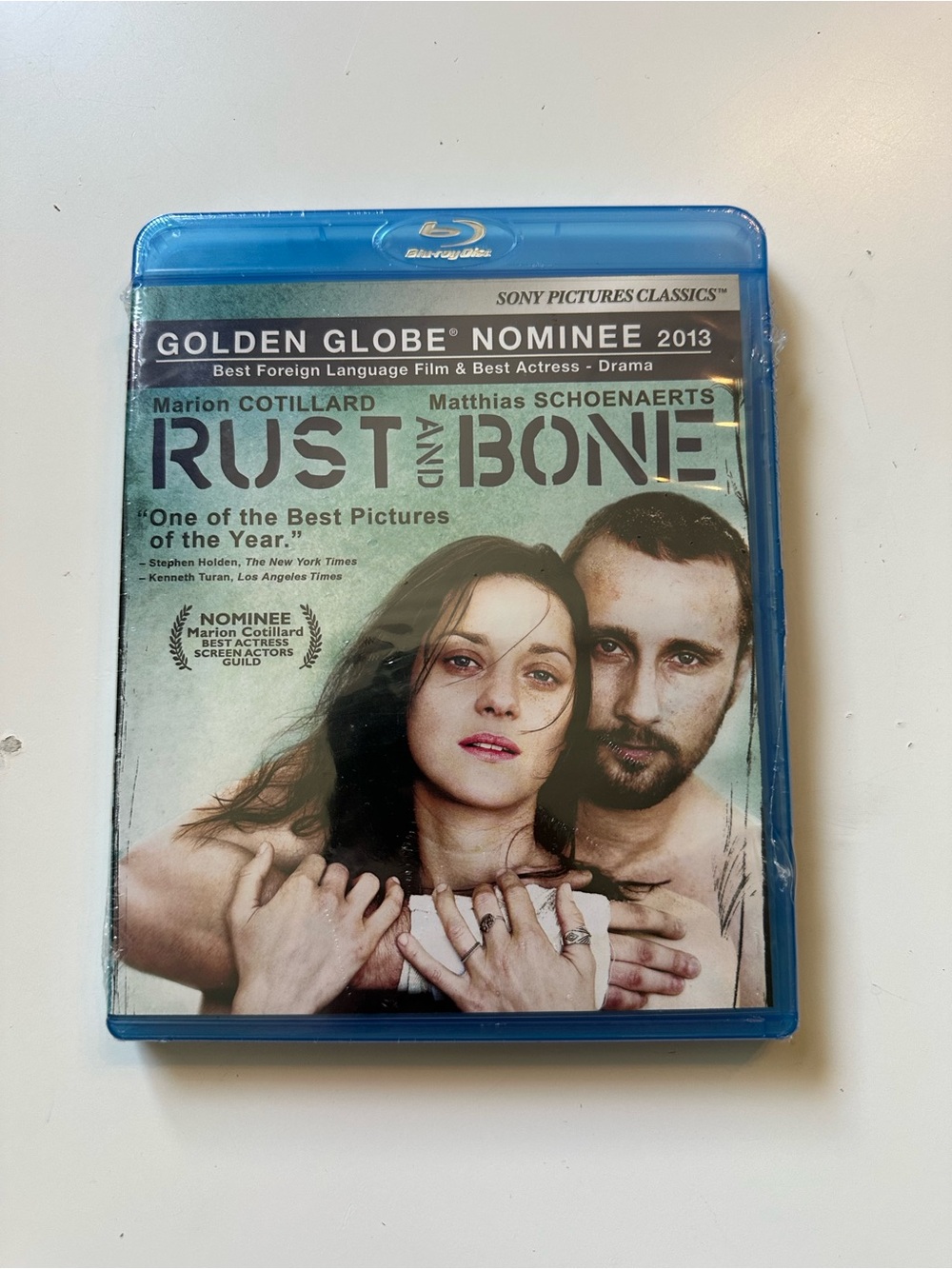 Rust and Bone (Blu-ray, 2012) Marion Cotillard NEW